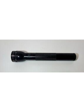 Mag-Lite Flashlight 3 D Cell Black MagLite 3D USA 12-3/8", Has Batteries